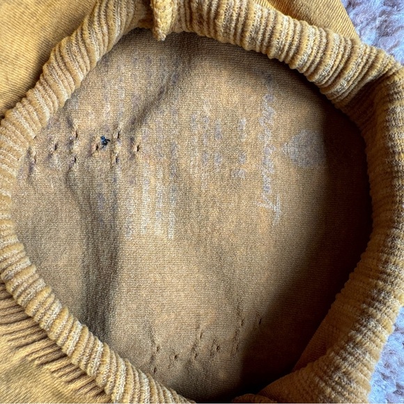 Free People Good Karma High-Neck Layer Top Honey Yellow Size XS / S - Picture 3 of 3